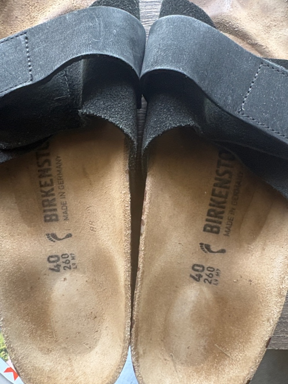 Birkenstock Black Oita Sandals - Picture 4 of 4